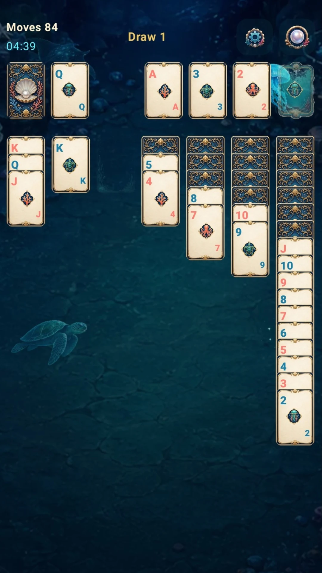 Ocean Solitaire screenshot