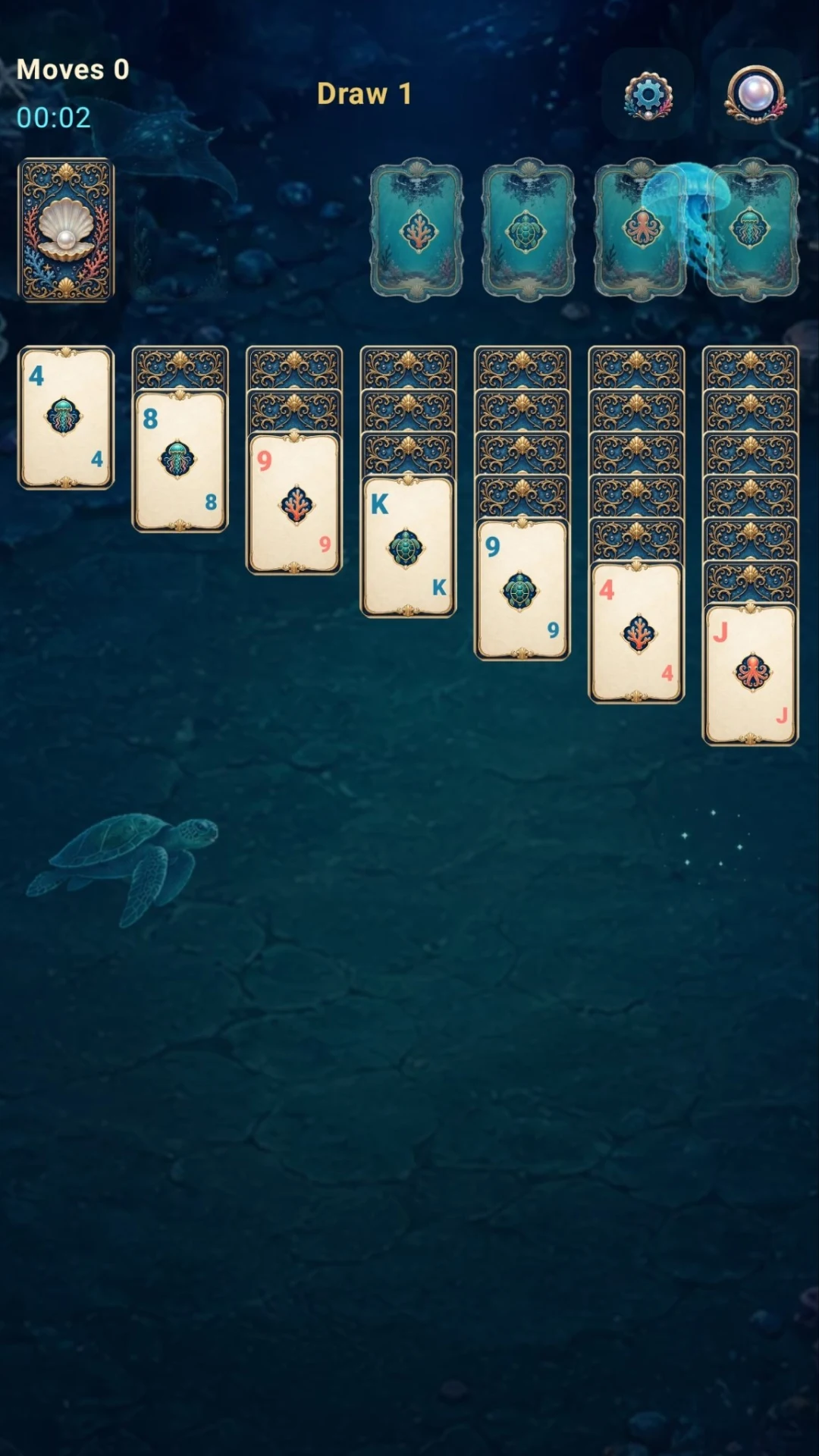 Ocean Solitaire screenshot
